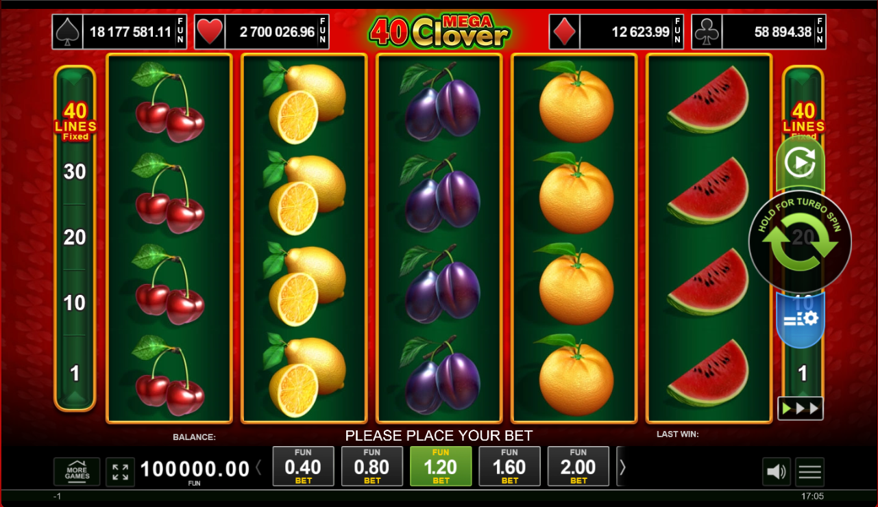 40 Mega Clover