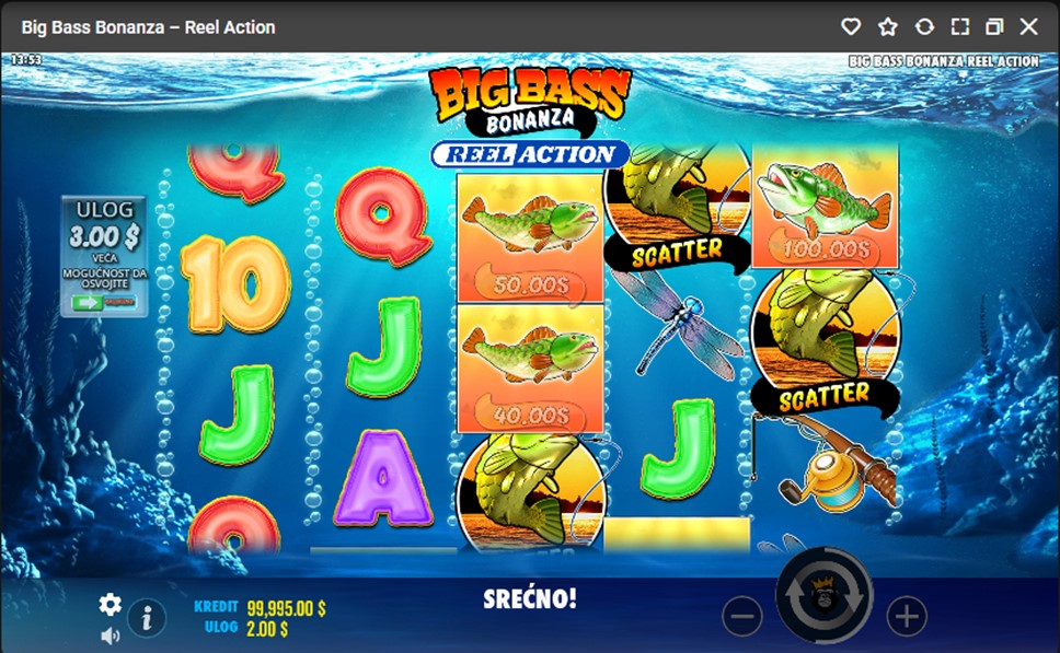 Kako pobediti Big Bass Bonanza Reel Action u kazinu