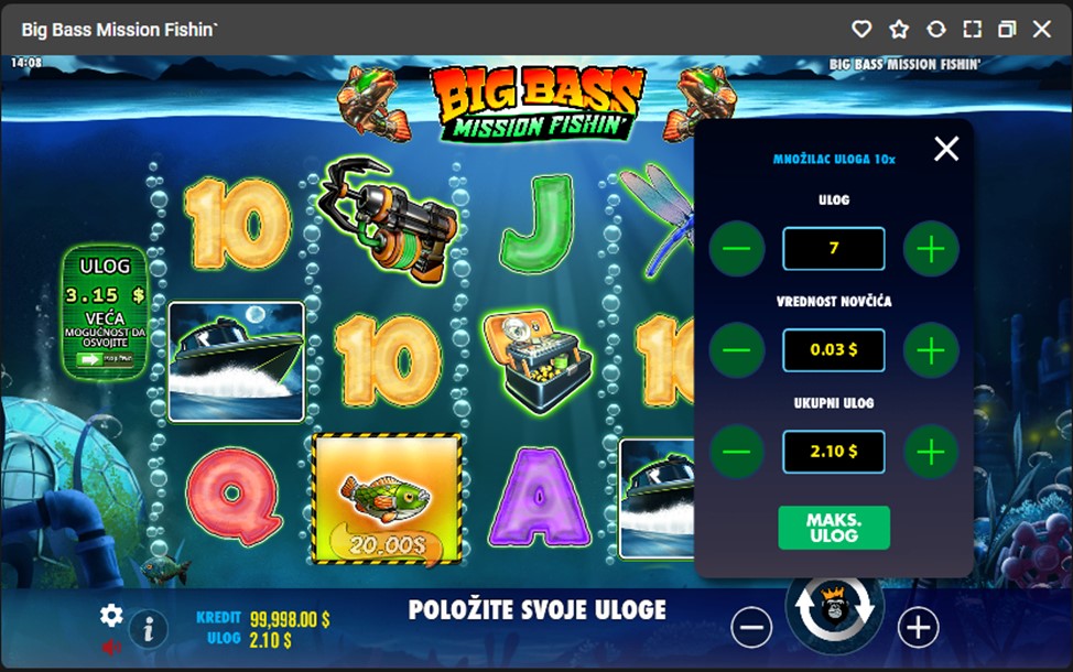 Kako pobediti Big Bass Mission Fishin u kazinu