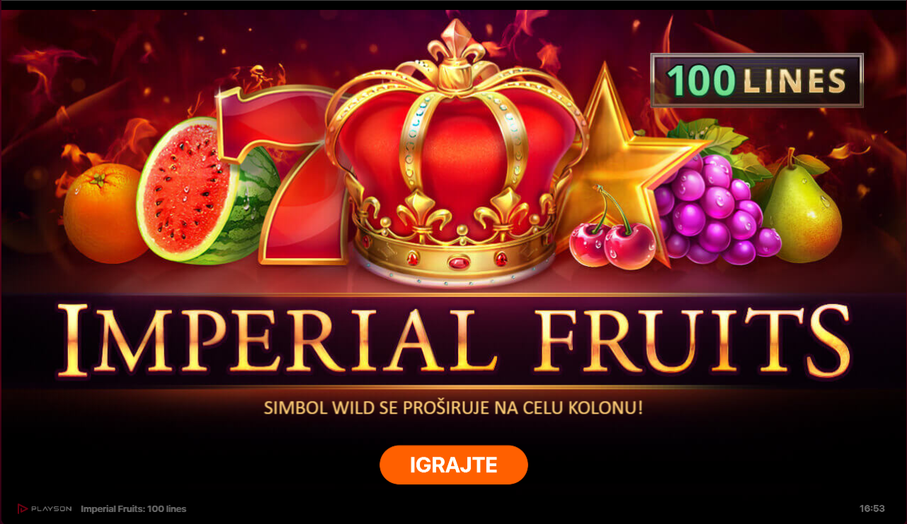 Imperial Fruits: 100 lines