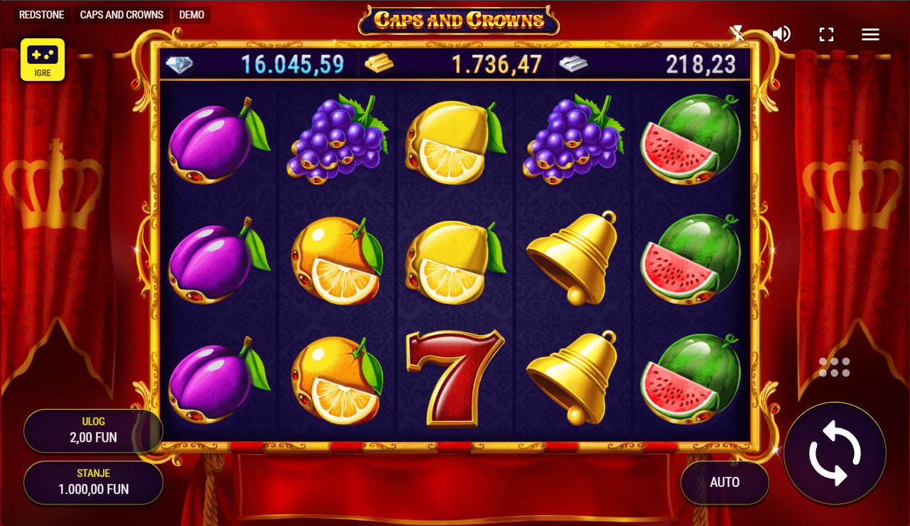 Caps and Crowns
