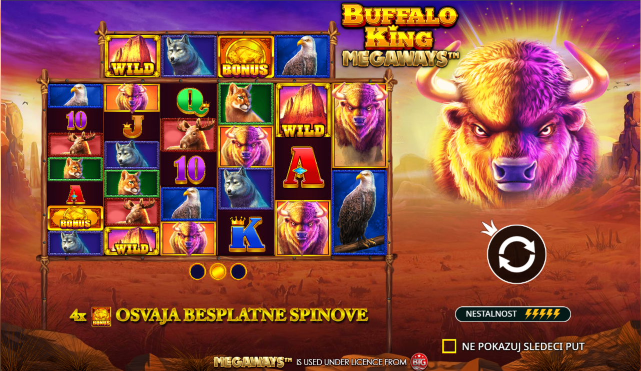 Buffalo King Megaways Buffalo King Megaways