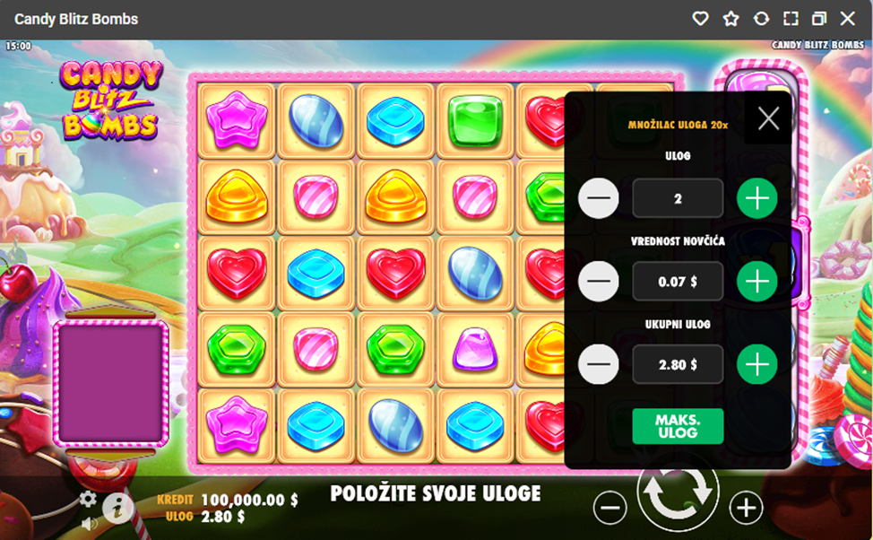 Kako pobediti Candy Blitz Bombs u kazinu