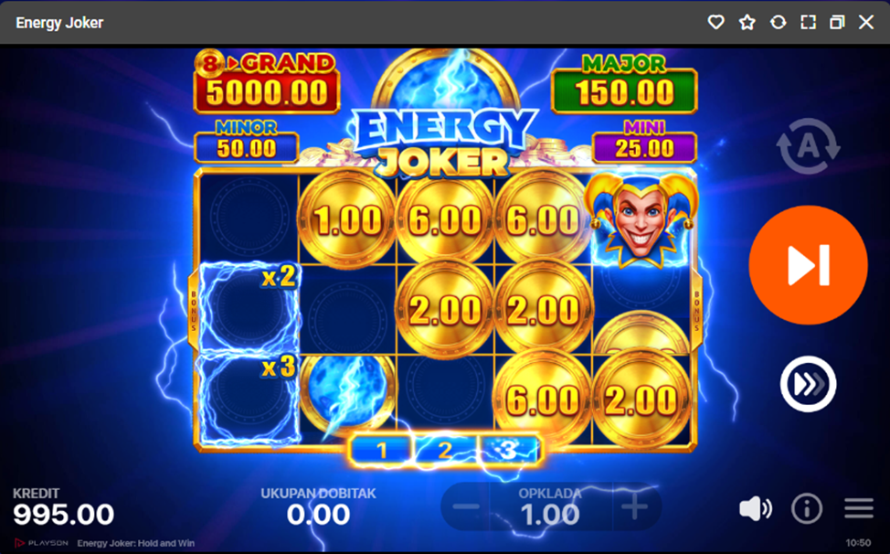 Energy Joker Demo i besplatna igra