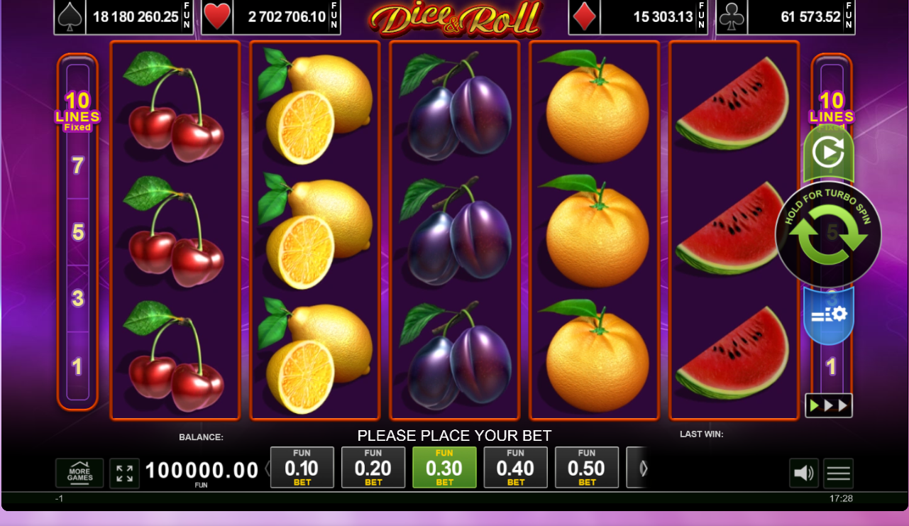 Dice and Roll