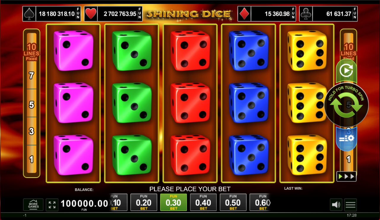 Shining Dice