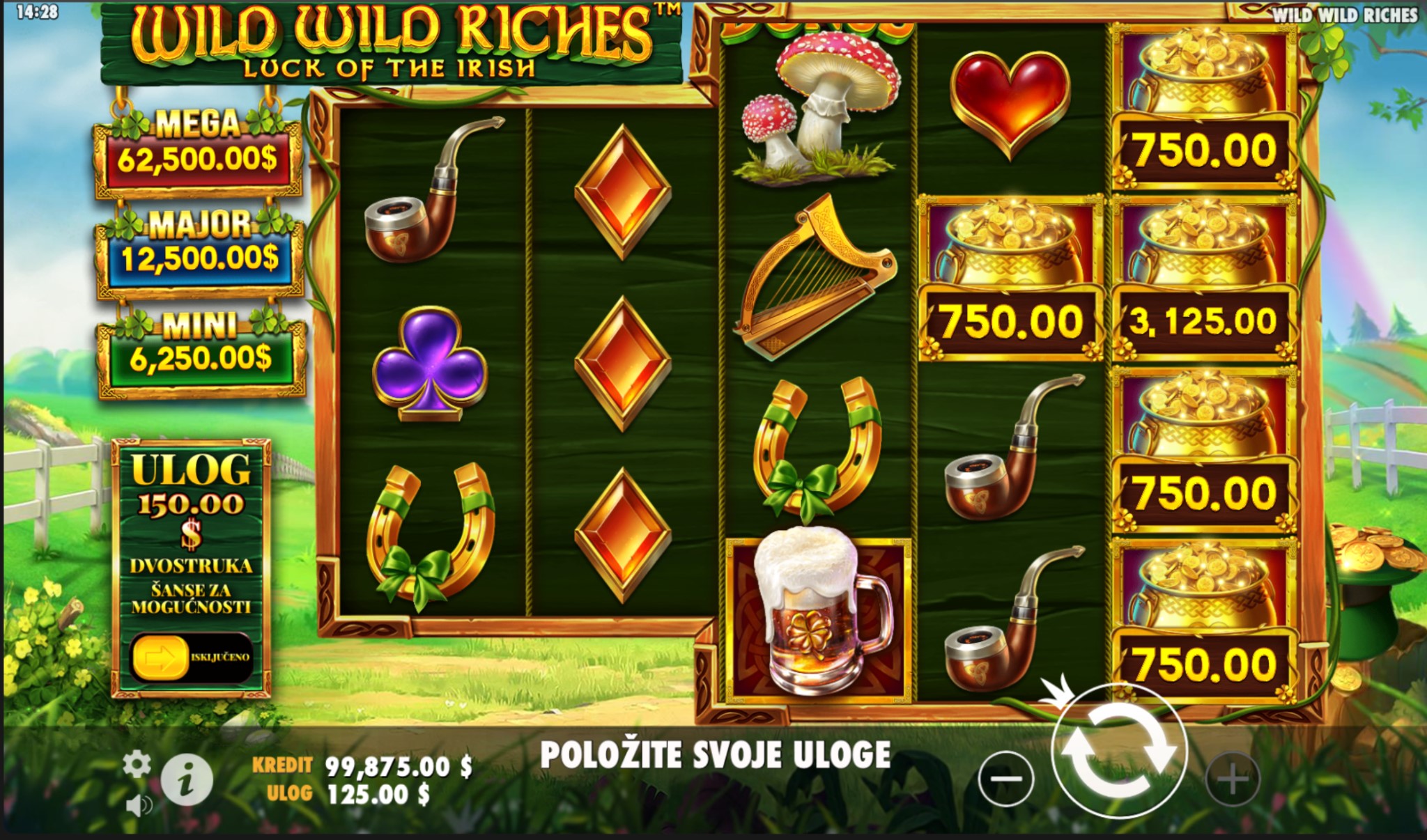 Bonusi i Posebne Funkcije Igre Wild Wild Riches