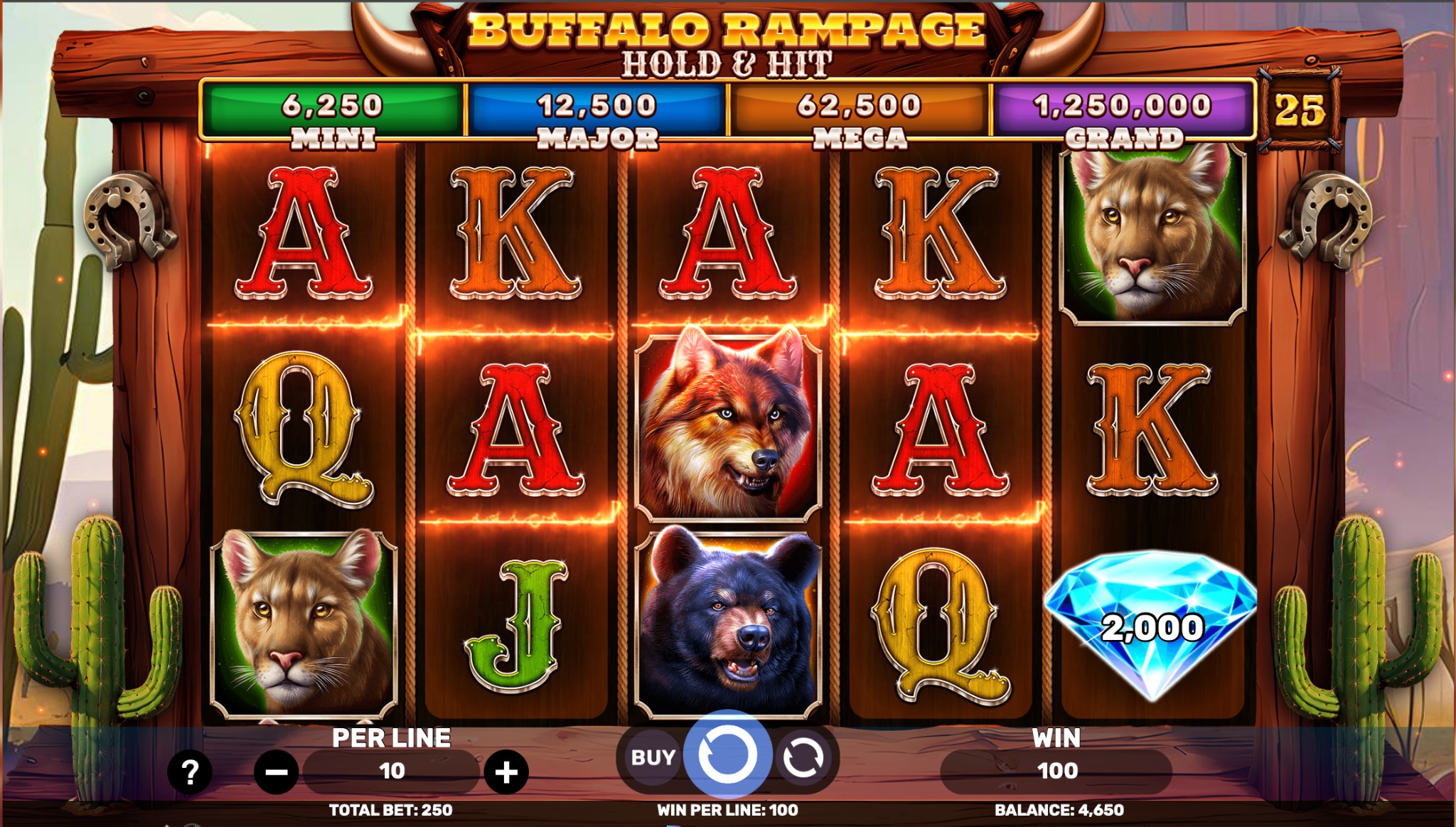 Buffalo Rampage – Hold & Hit Demo i Besplatna Igra