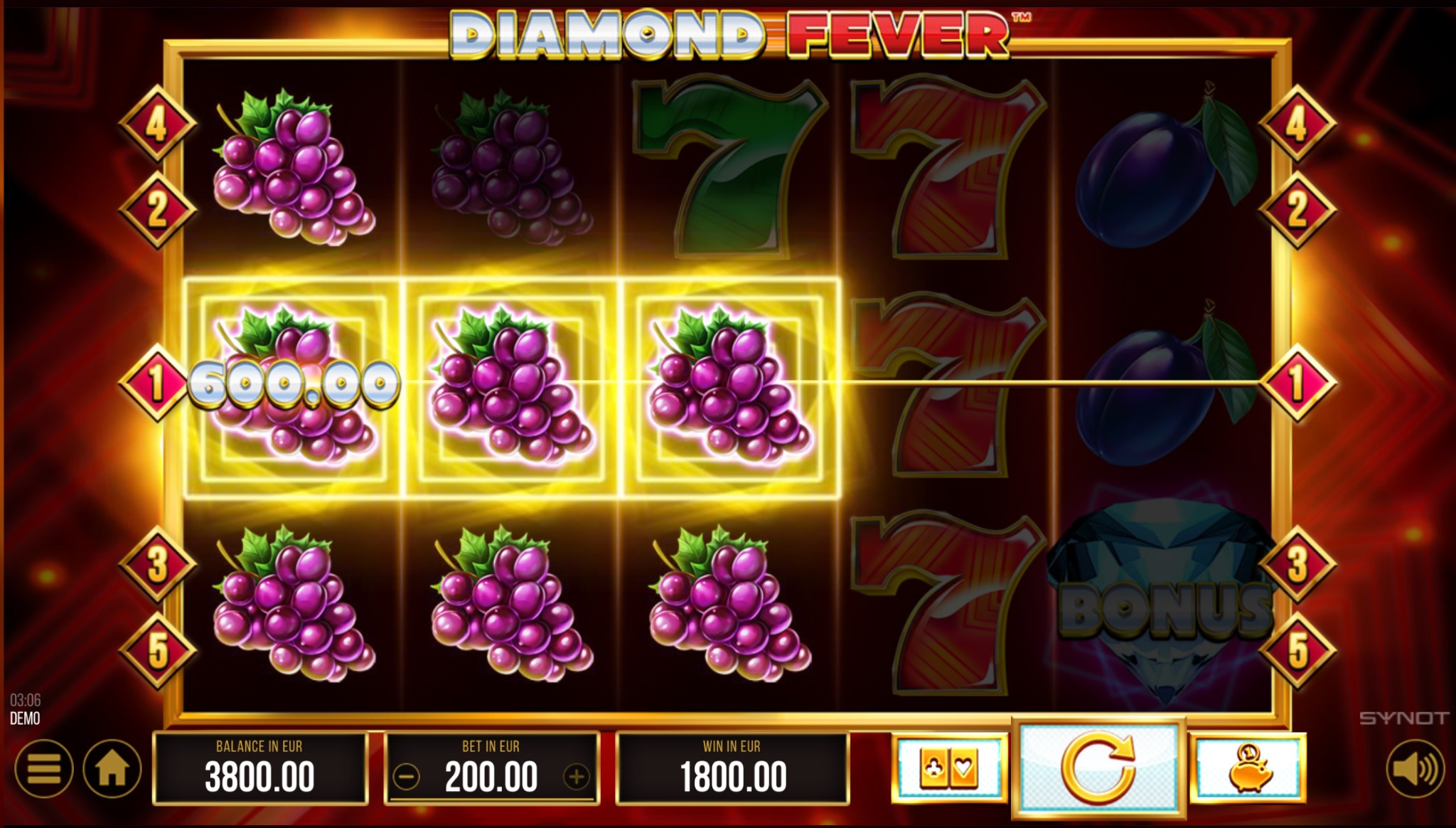 Diamond Fever Demo i Besplatna Igra