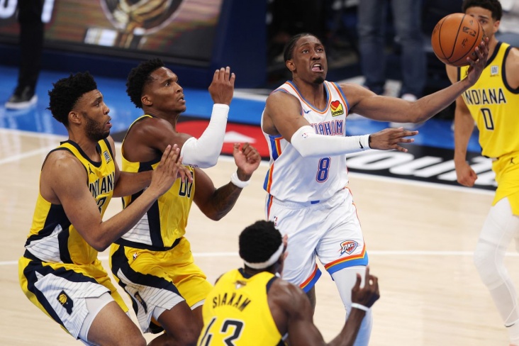 Vilijamsovih 40 poena pomogli Oklahomi da pobedi Indijanu u 5. utakmici finala NBA plej-ofa Vilijamsovih 40 poena pomogli Oklahomi da pobedi Indijanu u 5. utakmici finala NBA plej-ofa