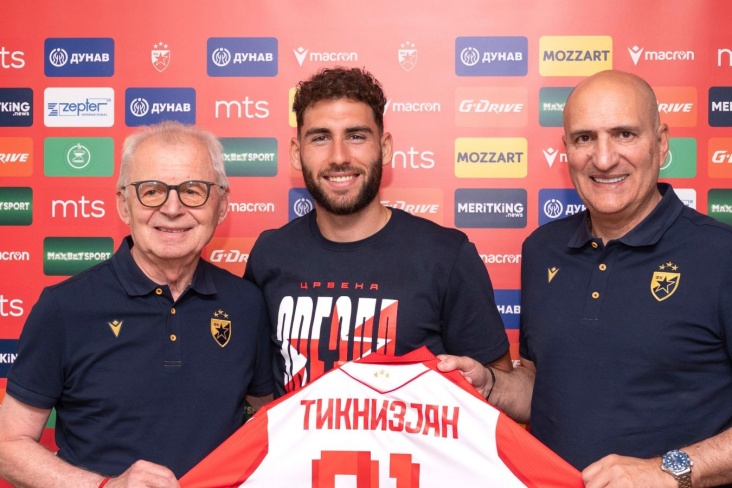 Crvena zvezda ozvaničila transfer defanzivca Naira Tiknizjana iz Lokomotive Crvena zvezda ozvaničila transfer defanzivca Naira Tiknizjana iz Lokomotive