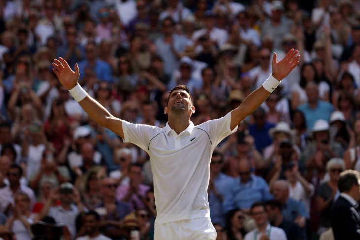 Novak Đoković se plasirao u polufinale Vimbldona 2025 Novak Đoković se plasirao u polufinale Vimbldona 2025