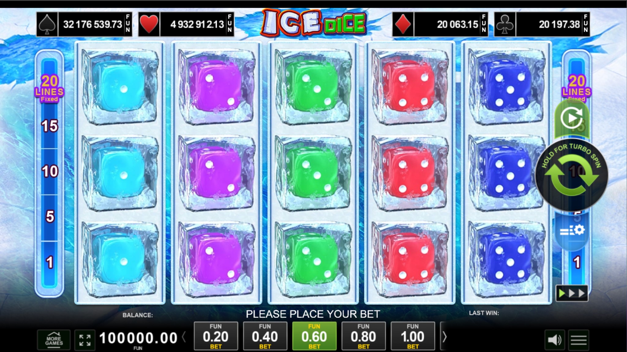 Recenzija Ice Dice