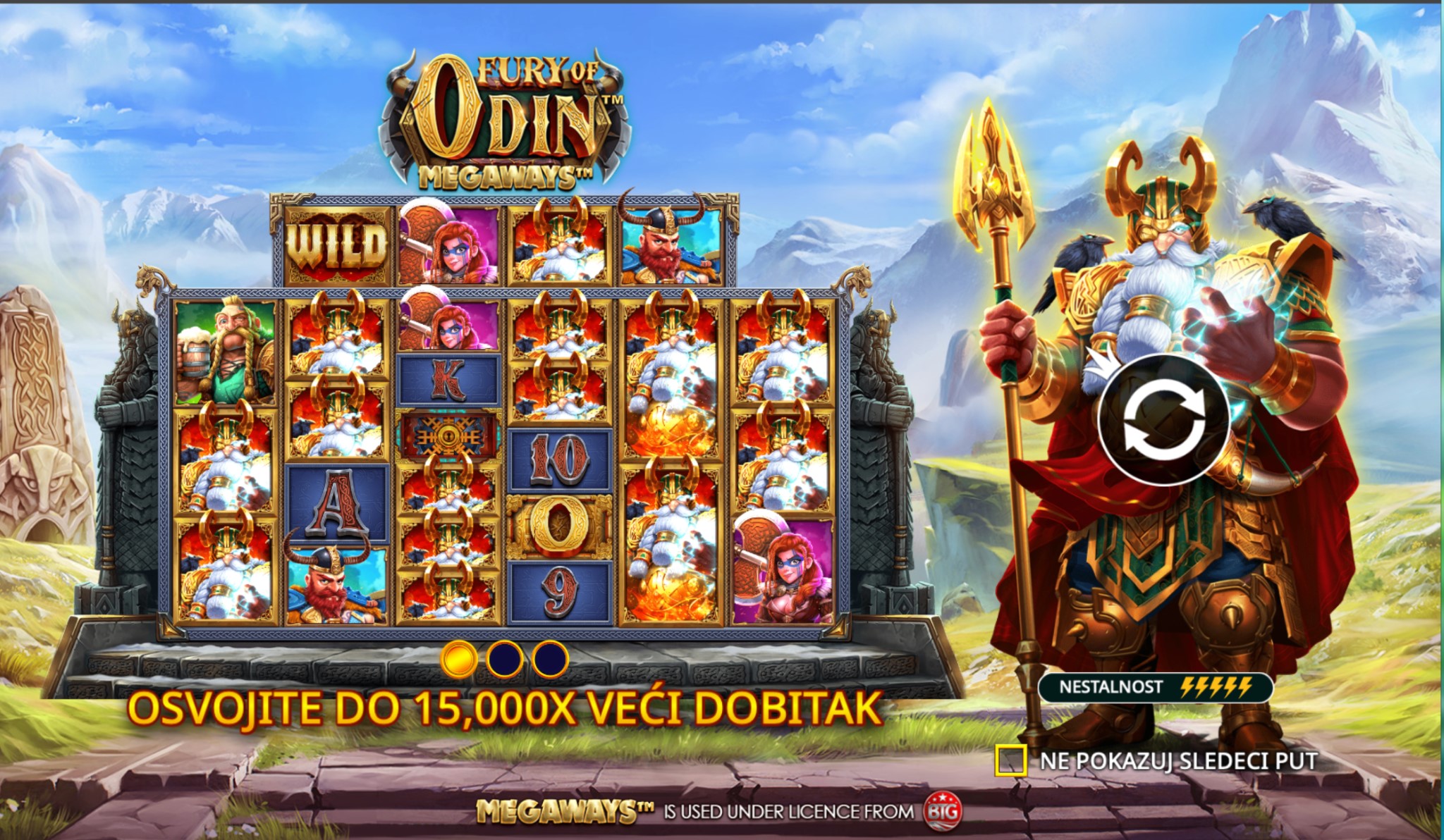 Fury of Odin Megaways Demo i Recenzija