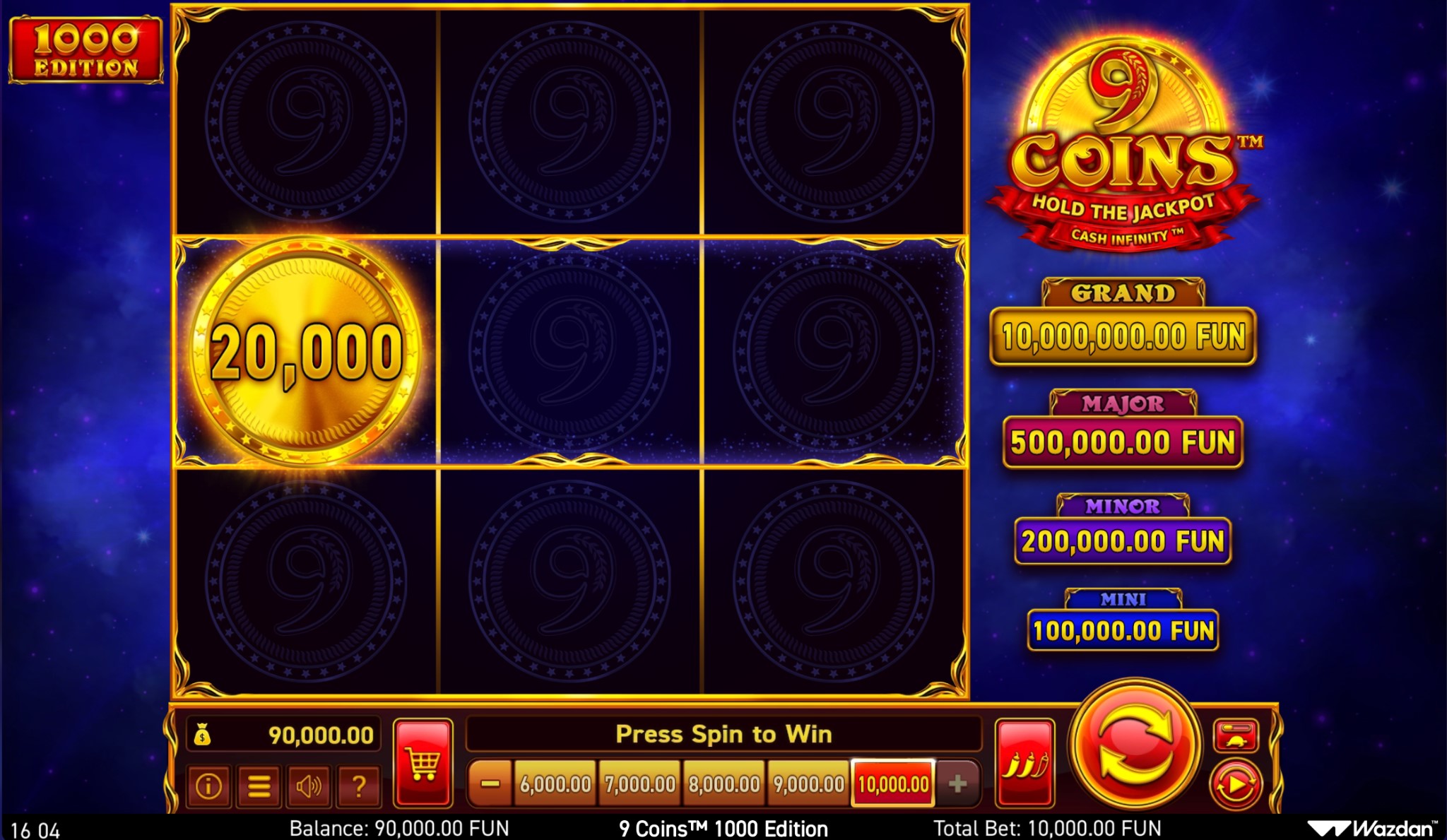✅ Bonusi i Posebne Funkcije Igre 9 Coins Grand Diamond Edition