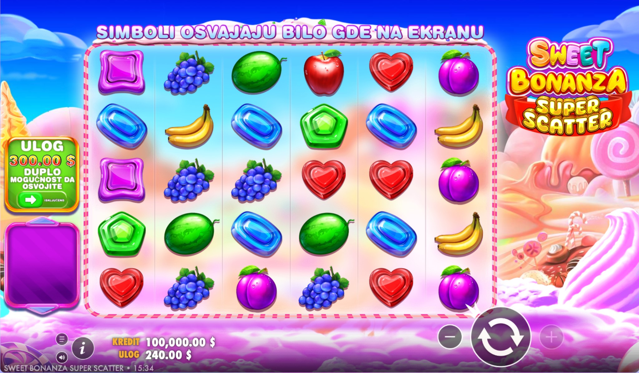 Recenzija Sweet Bonanza Super Scatter