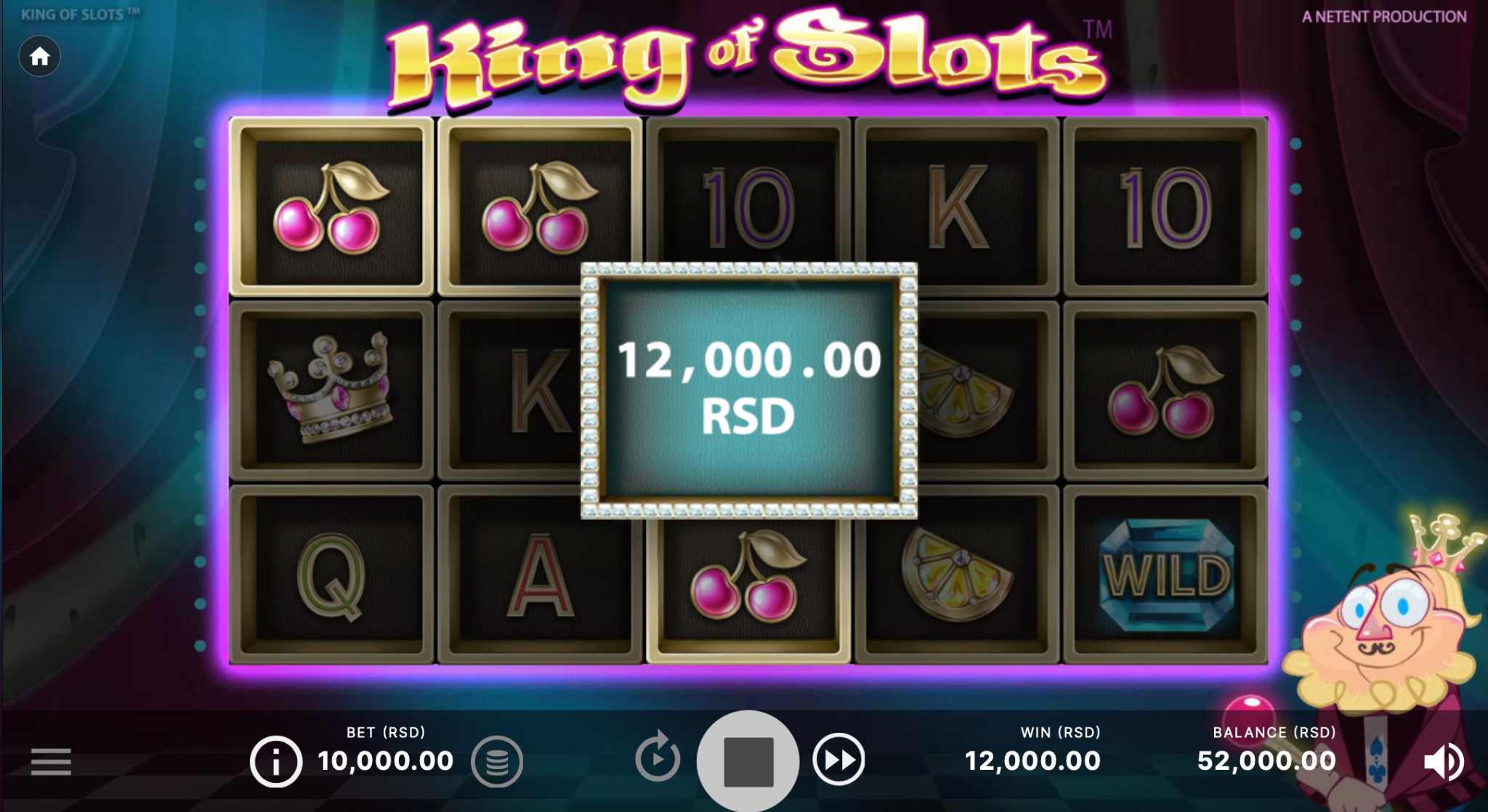 Kako Igrati King of Slots Slot za Pravi Novac