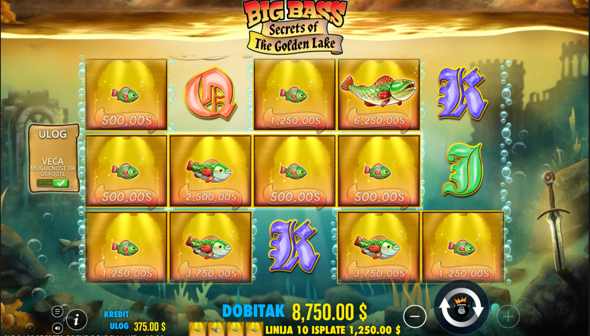 Bonusi i Posebne Funkcije Igre Big Bass Secrets of the Golden Lake