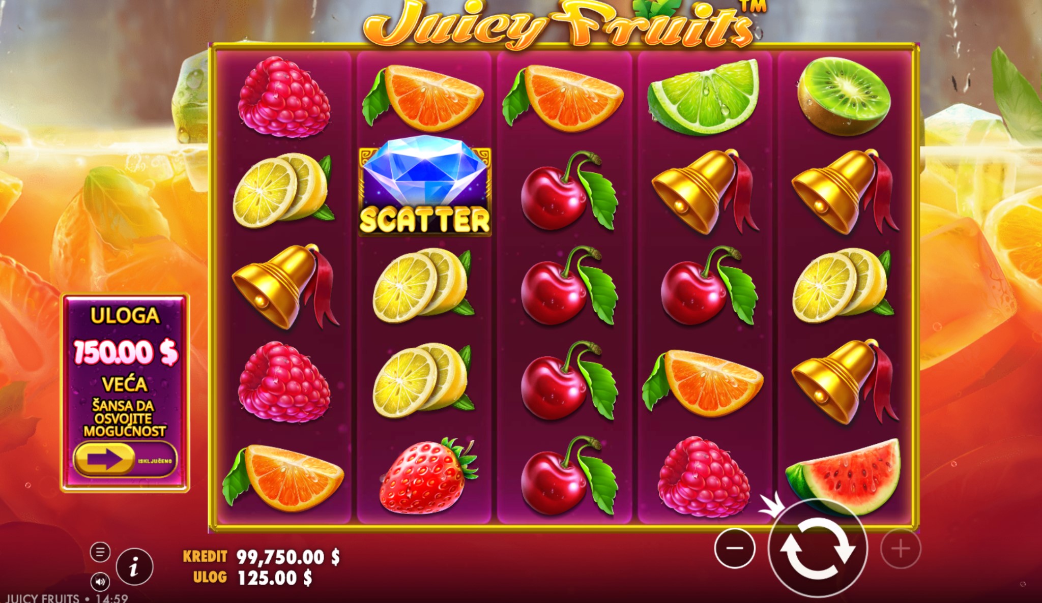 Juicy Fruits Demo i Besplatna Igra