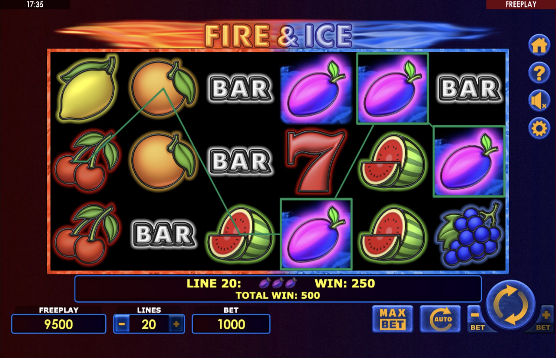 Recenzija Fire & Ice