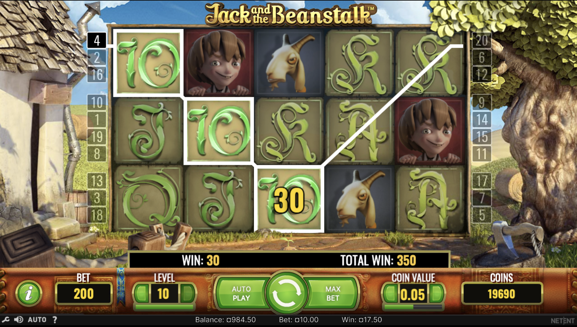 Jack and The Beanstalk Demo i Besplatna Igra