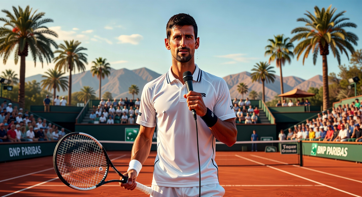 Srpski teniser Novak Đoković rekao je posle plasmana u treće kolo Mastersa u Indijan Velsu da trenutno nema prvog trenera jer nije spreman da u ovoj fazi karijere dovede nekog potpuno novog.