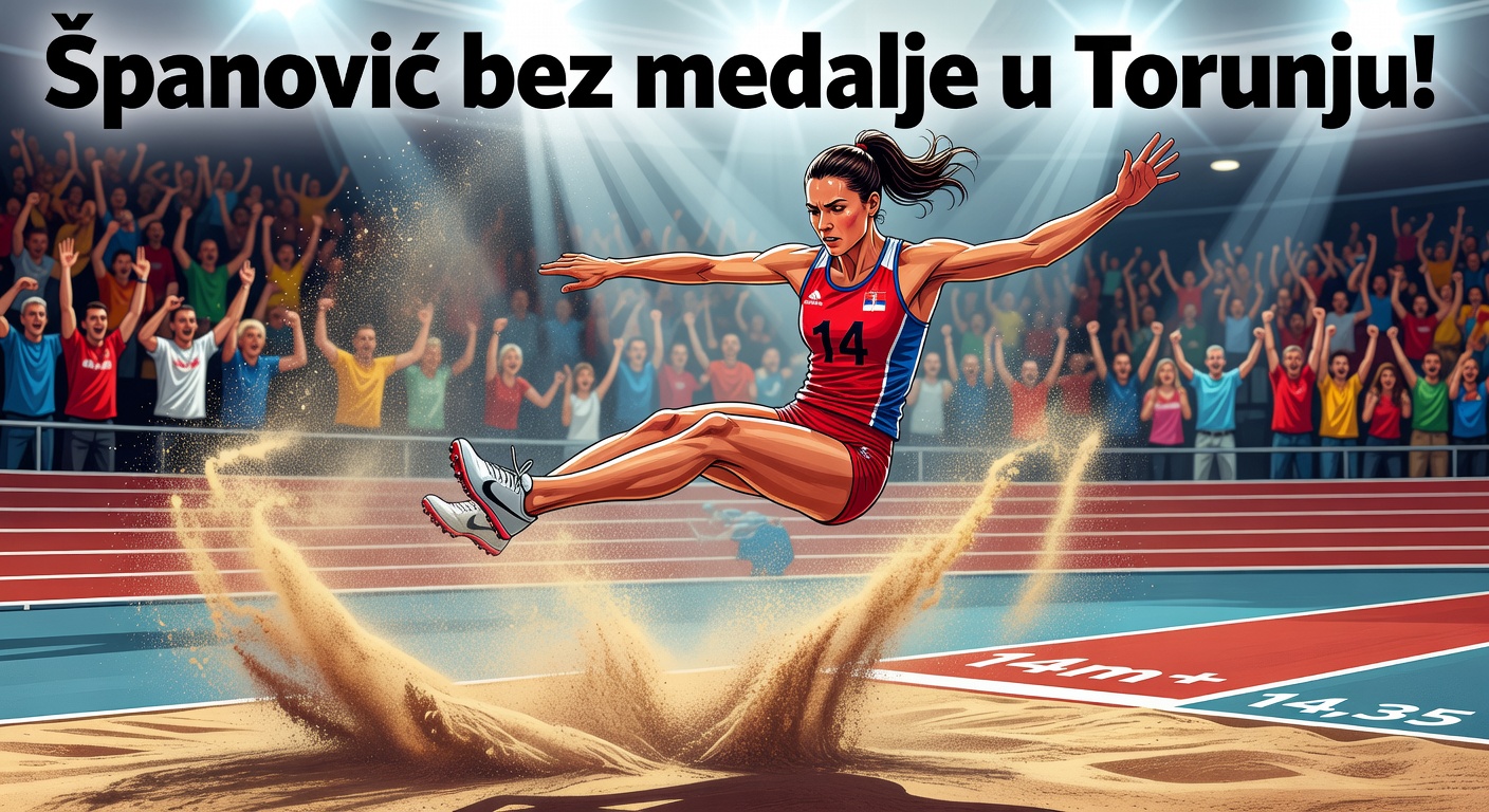 Španović bez medalje u Torunju!