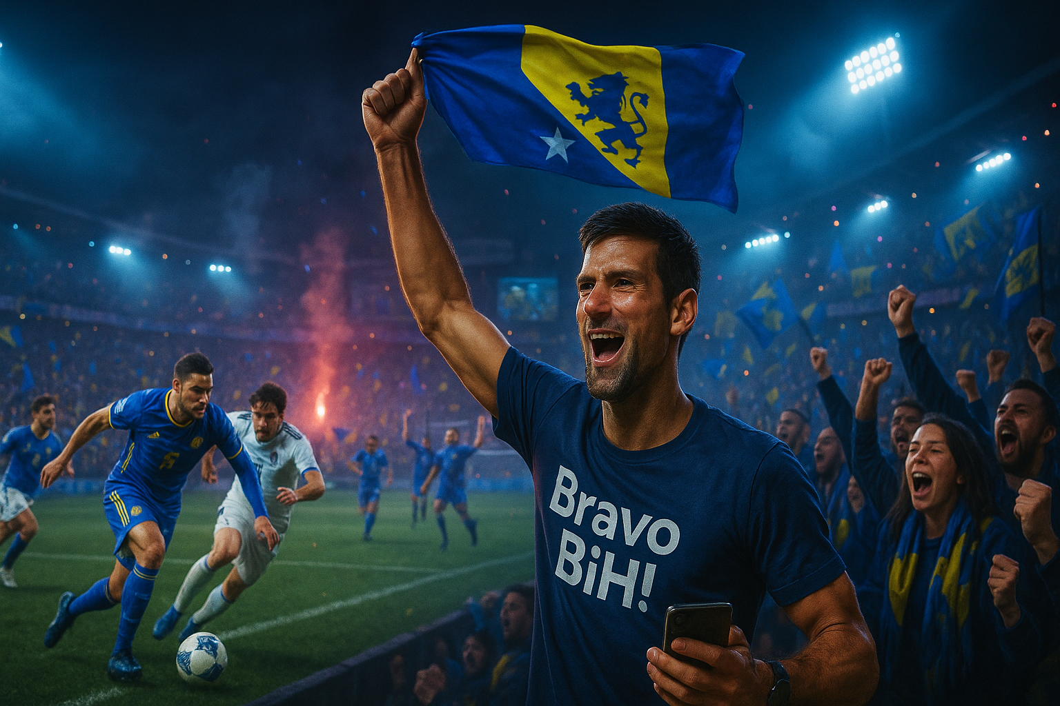 Đoković stiže u Zenicu! Podrška BiH na baražu