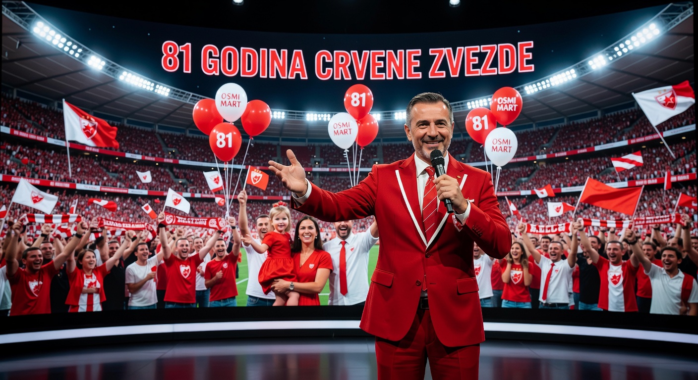 Generalni direktor Crvene zvezde gostovao je u jutarnjem programu povodom rođendana kluba.