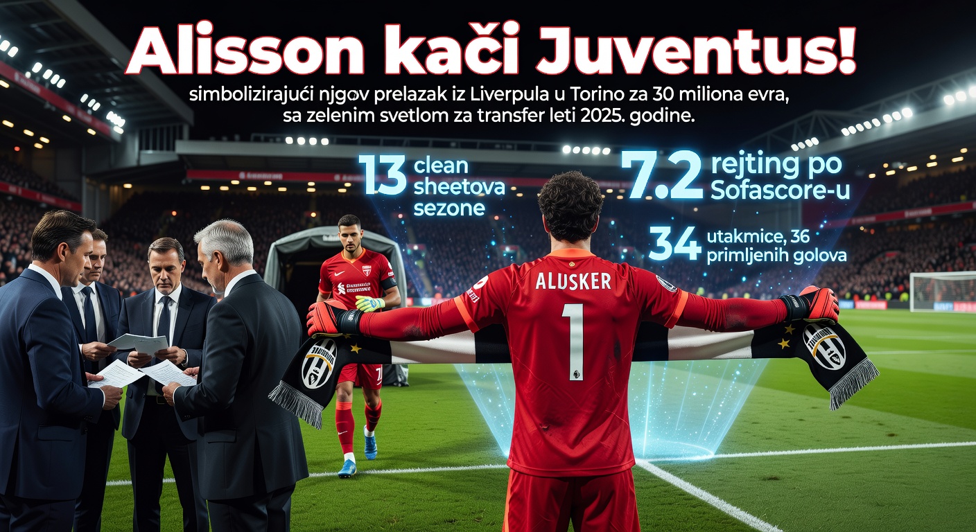 Alisson kači Juventus!