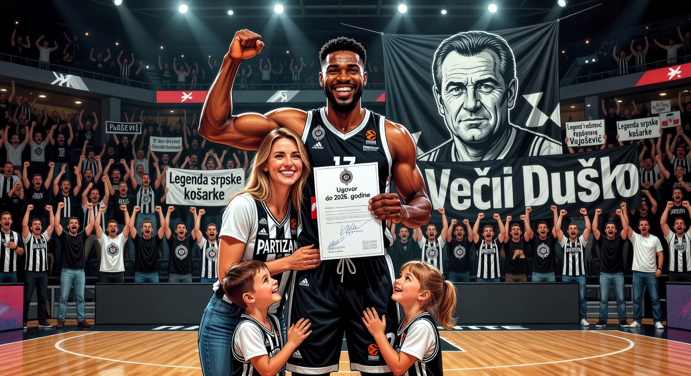 Džons: “Uzbuđen sam za Partizan još dve godine!”