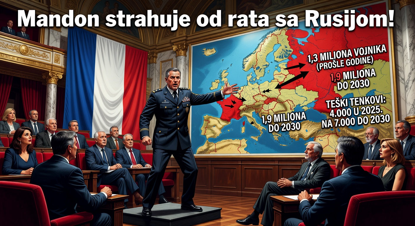 Mandon strahuje od rata sa Rusijom!