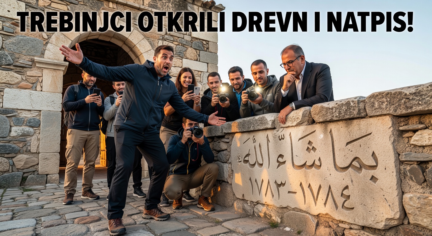 Trebinjci otkrili drevni natpis!