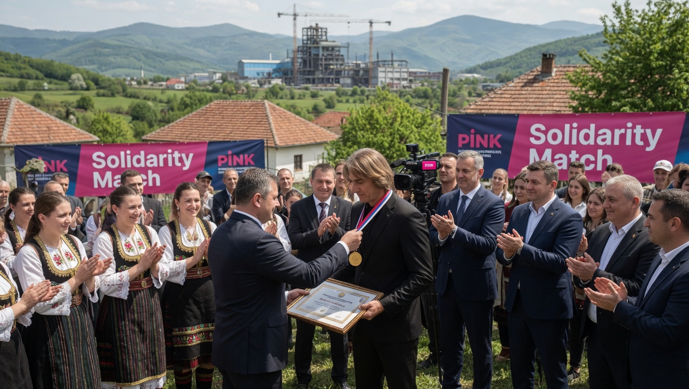 Mitrović nagrađen za humanost. Pink pokrenuo utakmicu solidarnosti!