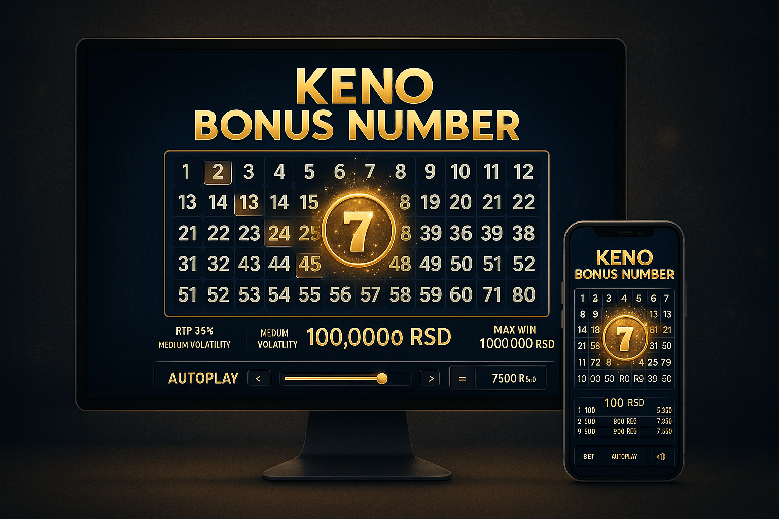 Keno Bonus Number