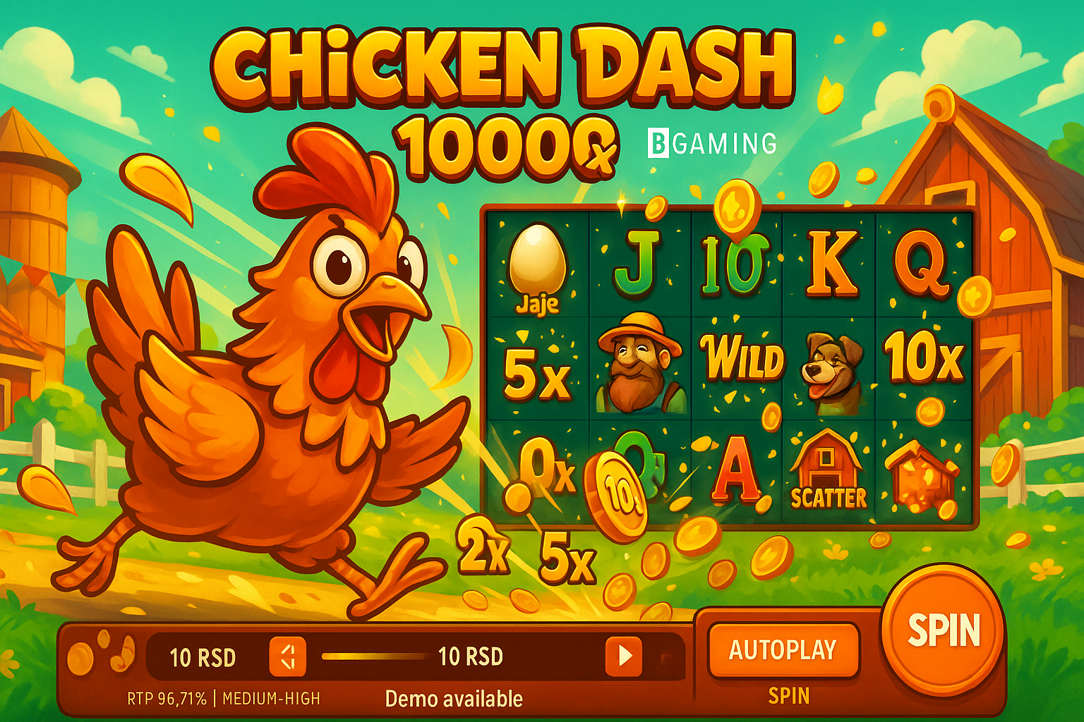 Chicken Dash 10000
