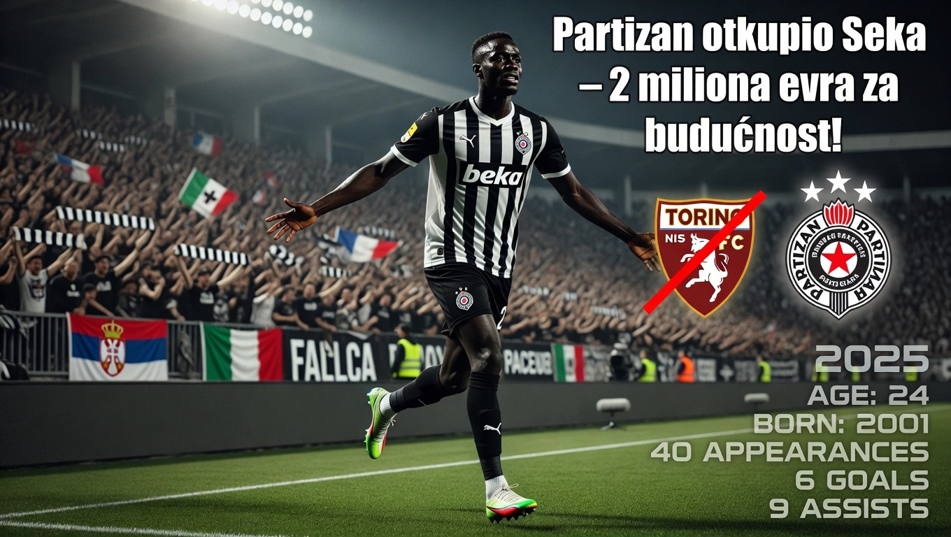 Partizan otkupio Seka. Dva miliona evra za projekat budućnosti!