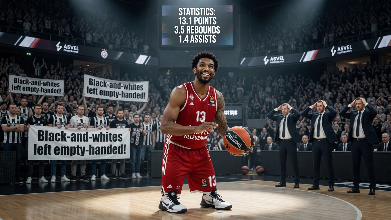 Asvel oteo Bruksa Partizanu. Crno-beli ostali praznih ruku!