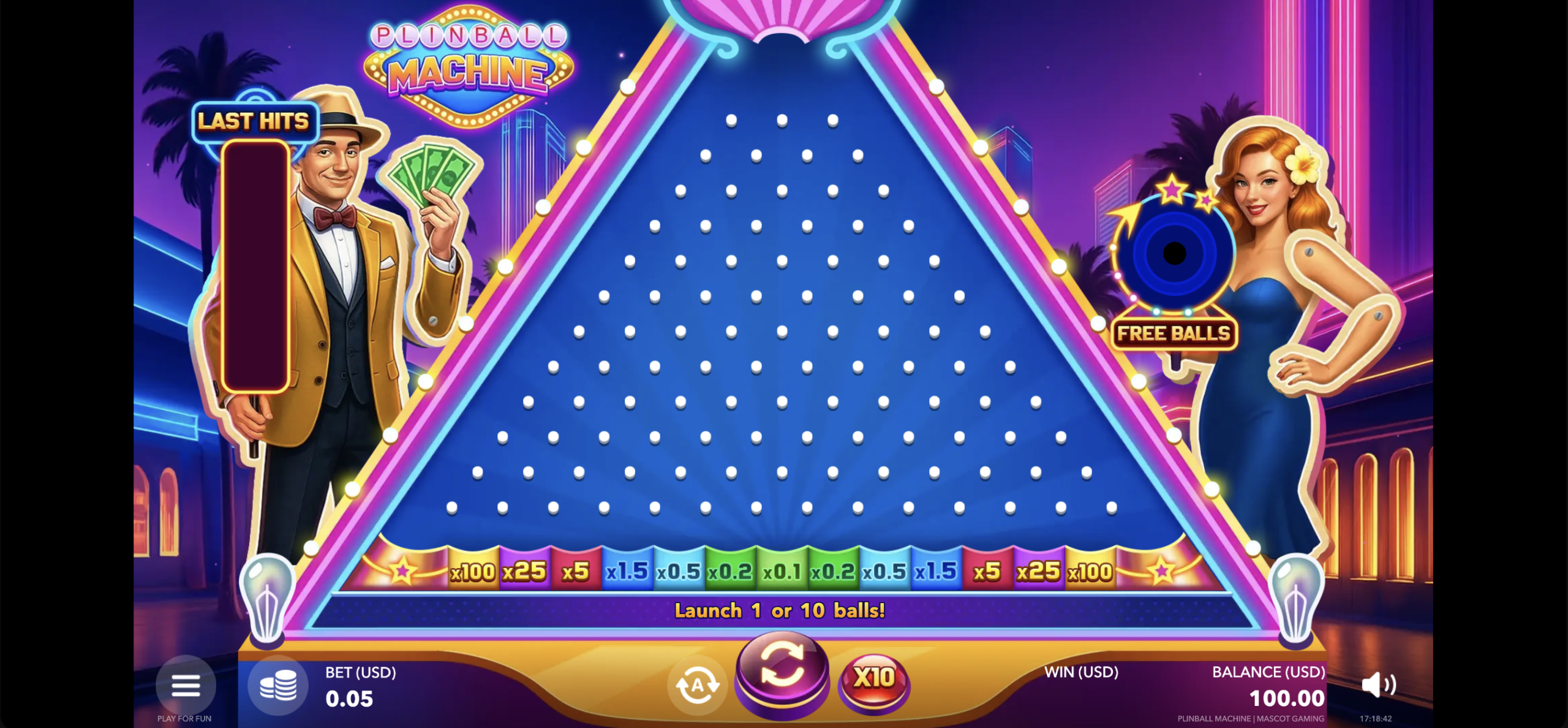 Plinball Machine