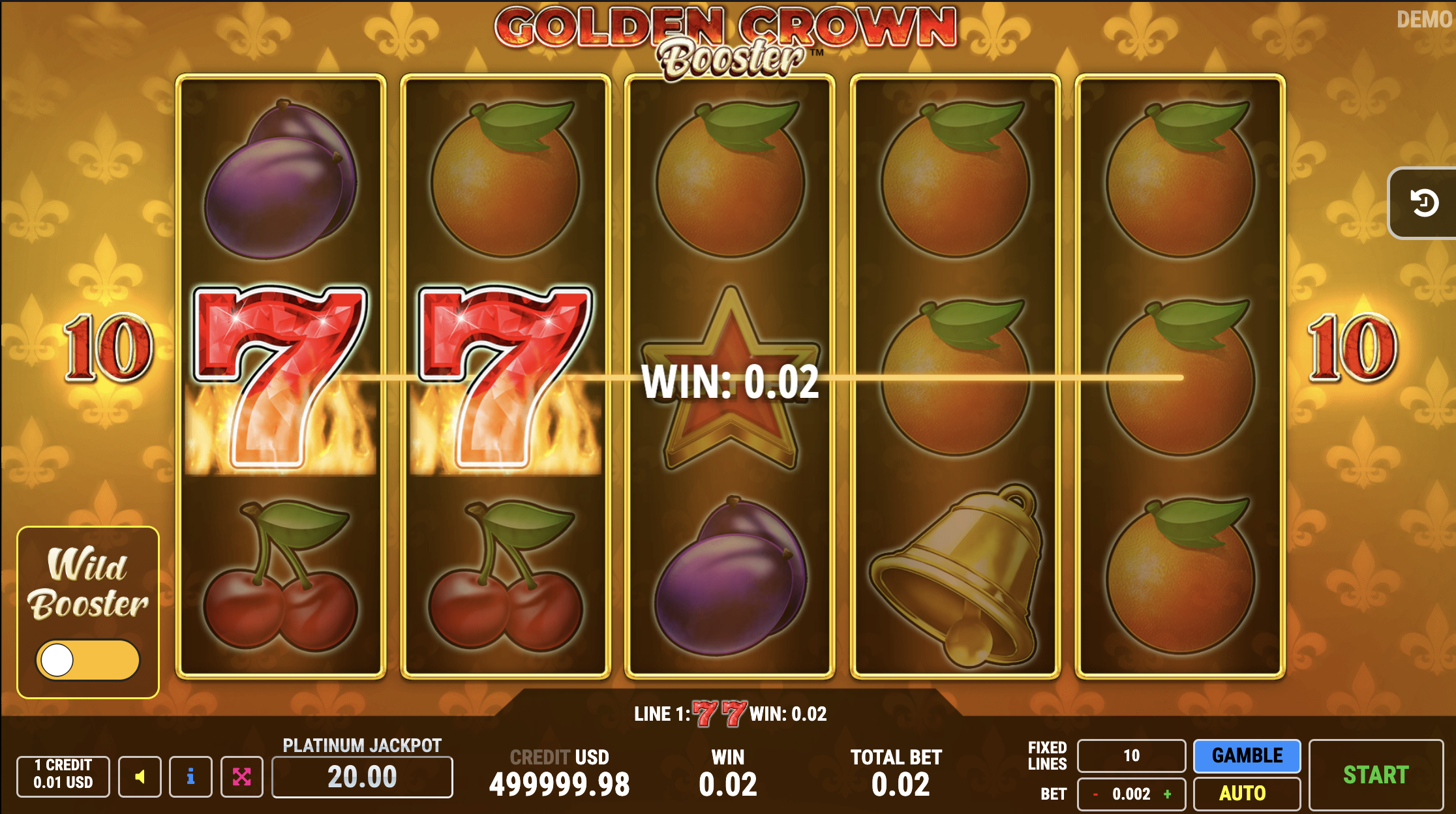 Golden Crown Booster