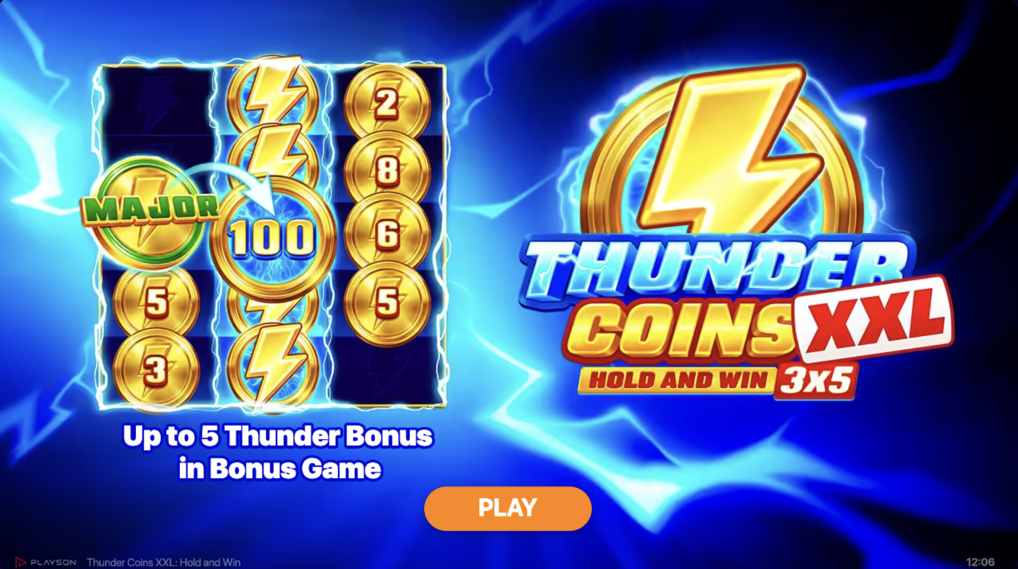 Thunder Coins XXL: Hold and Win