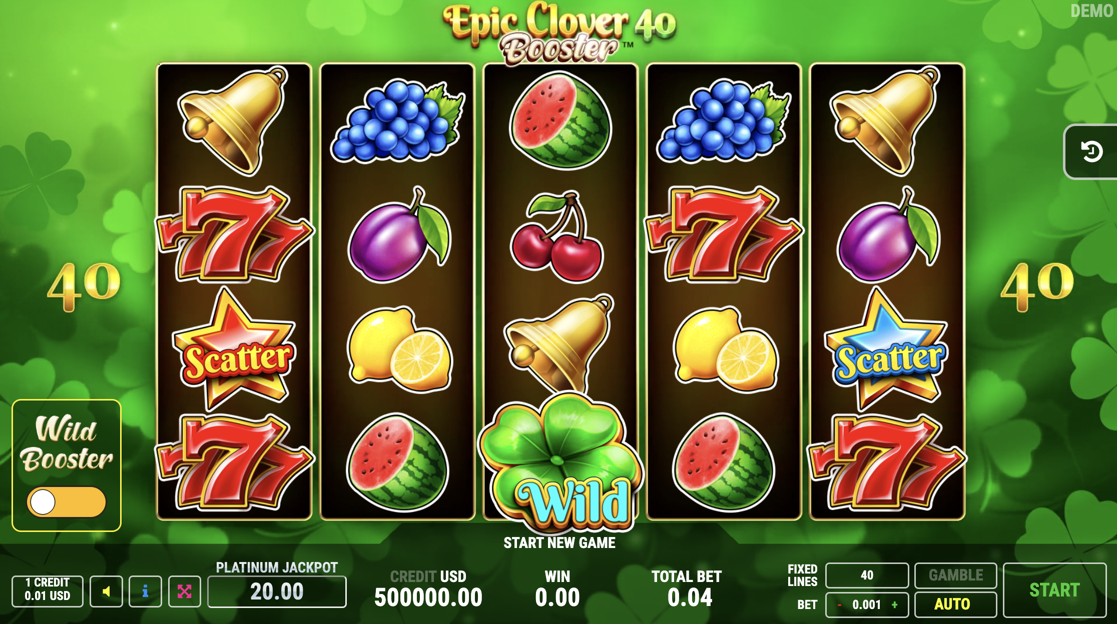 Epic Clover 40 Booster
