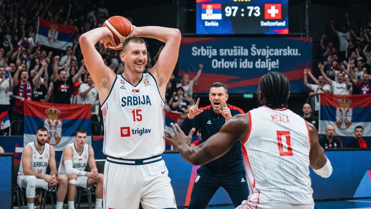 Srbija srušila Švajcarsku. Orlovi idu dalje!